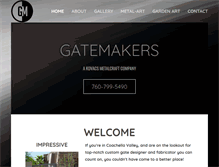 Tablet Screenshot of gatemakers.com