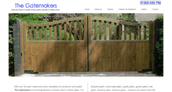 Desktop Screenshot of gatemakers.co.uk